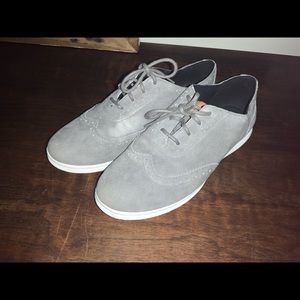 Cole Haan gray wingtip oxfords size 7